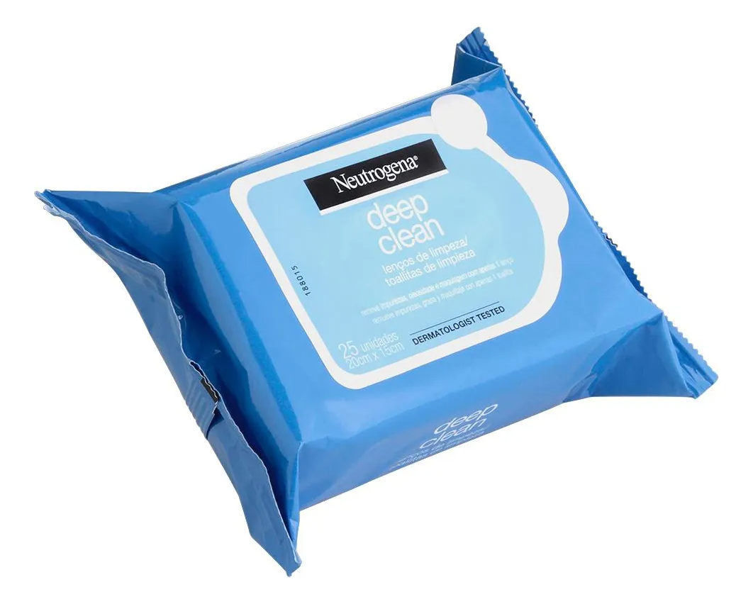NEUTROGENA LENÇOS REMOV DE MAQUIAGEM 25UND