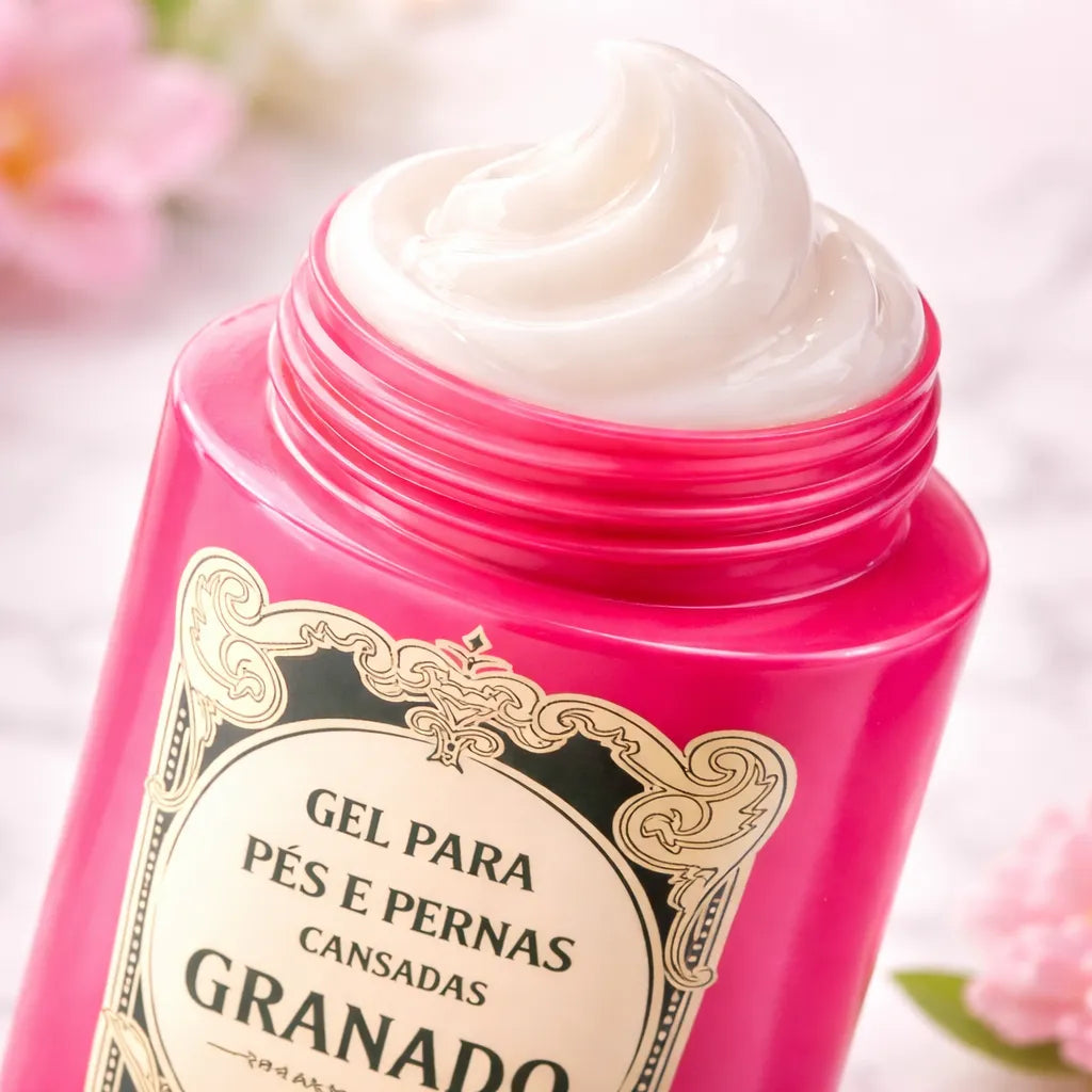Gel para Pés e Pernas Cansadas Granado Pink Bisnaga 120g