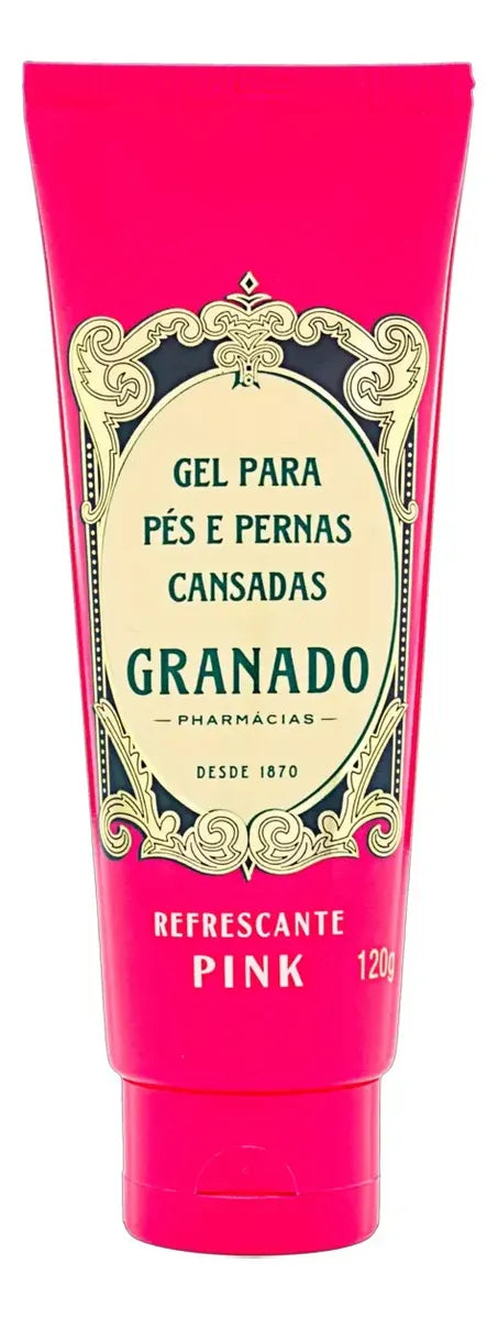 Gel para Pés e Pernas Cansadas Granado Pink Bisnaga 120g