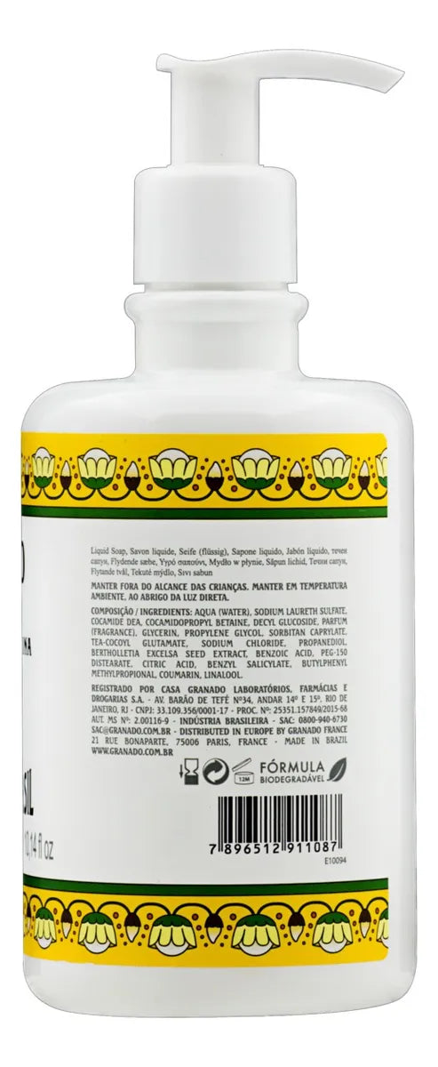 Sabonete Líquido Granado Terrapeutics Castanha Brasil 300ml