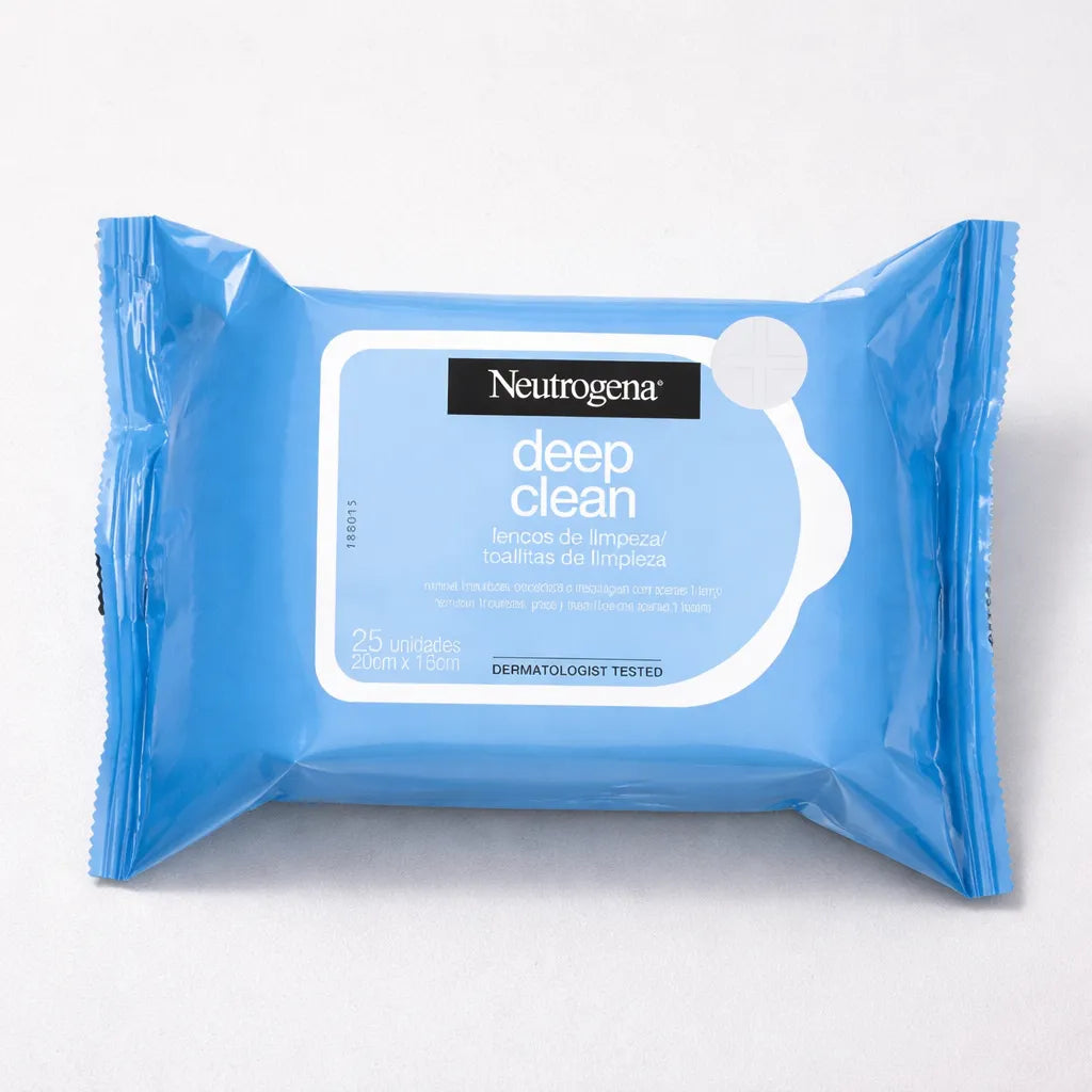 NEUTROGENA LENÇOS REMOV DE MAQUIAGEM 25UND