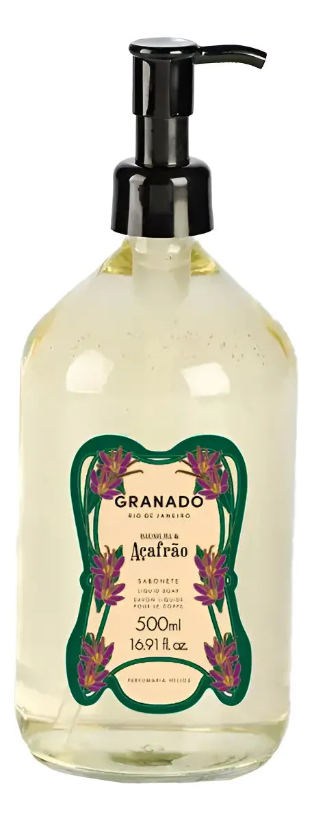 Sabonete Líquido Granado Baunilha & Açafrão 500ml