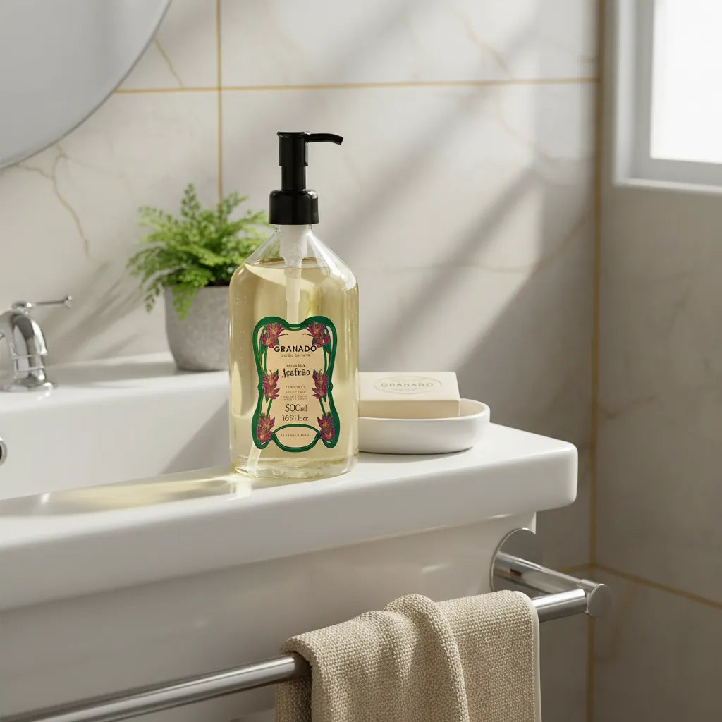 Sabonete Líquido Granado Baunilha & Açafrão 500ml