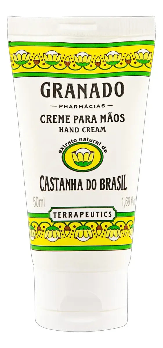 Creme Para As Mãos Castanha Brasil Granado Terrapeutics 50ml
