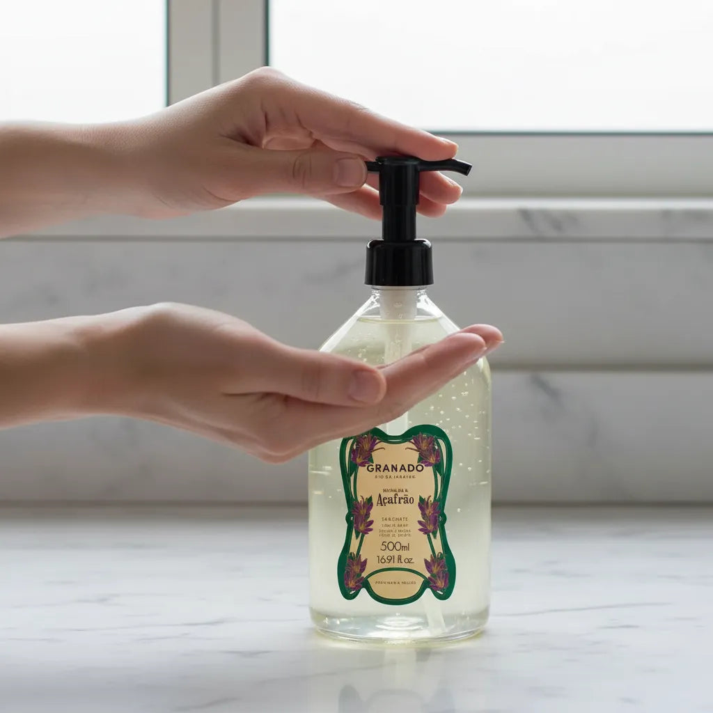 Sabonete Líquido Granado Baunilha & Açafrão 500ml