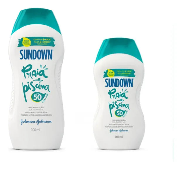 SUNDOWN KIT FPS 50 200ML GANHE FPS 50 100ML