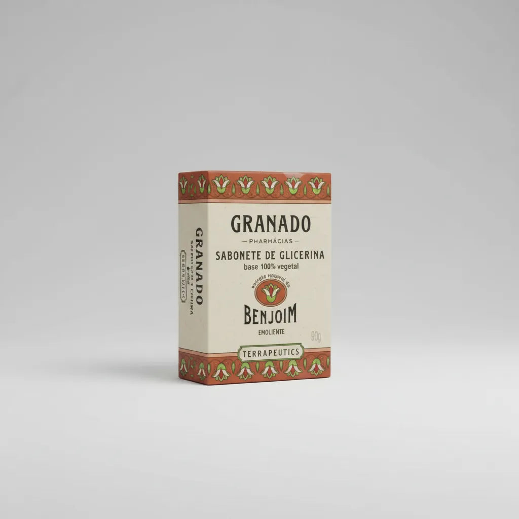 KIT com 4 Sabonetes Granado de Glicerina BENJOIM 90 g