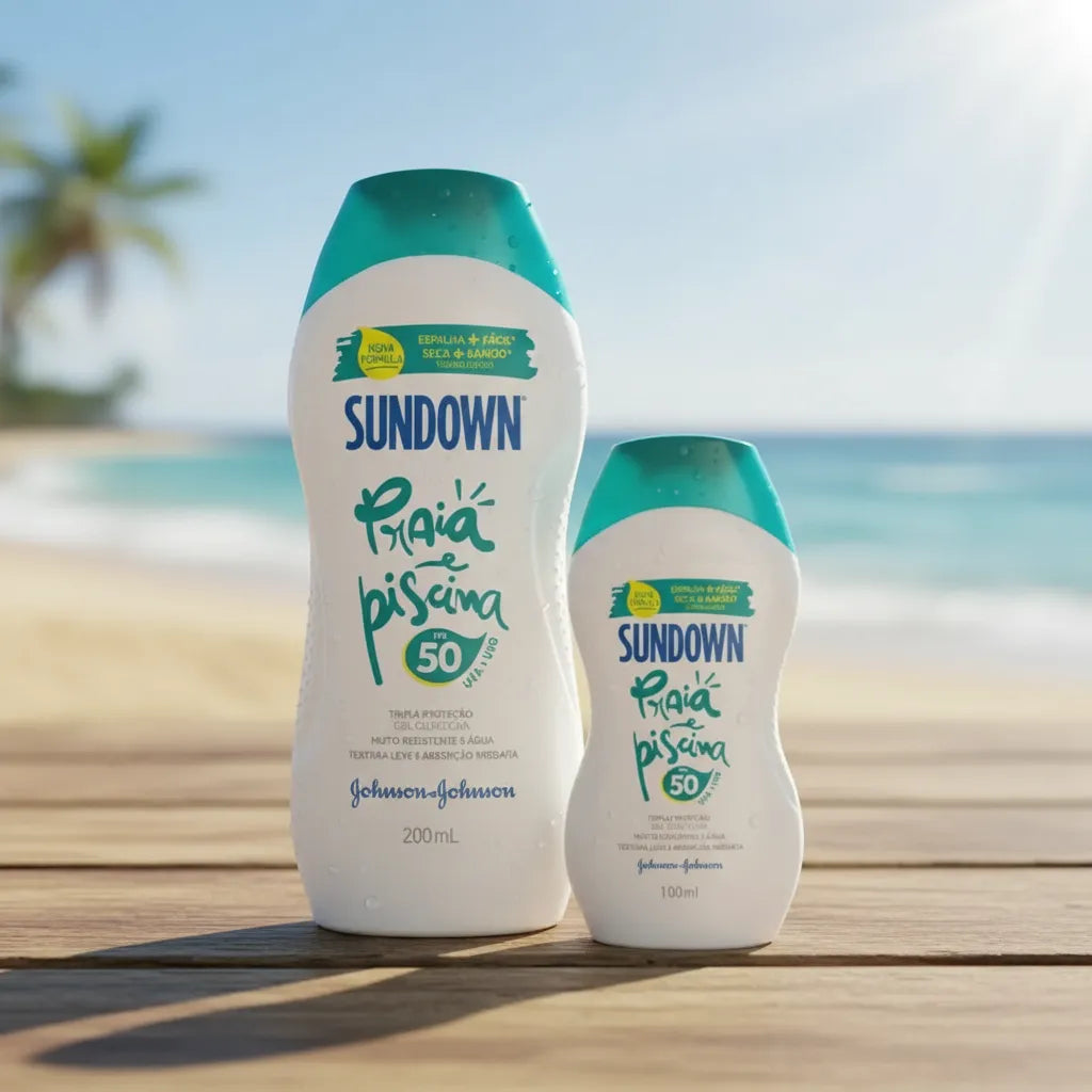 SUNDOWN KIT FPS 50 200ML GANHE FPS 50 100ML